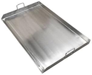 Heavy Duty 32' Stainless Steel Flat Top Griddle Grill Plancha for Double Burner