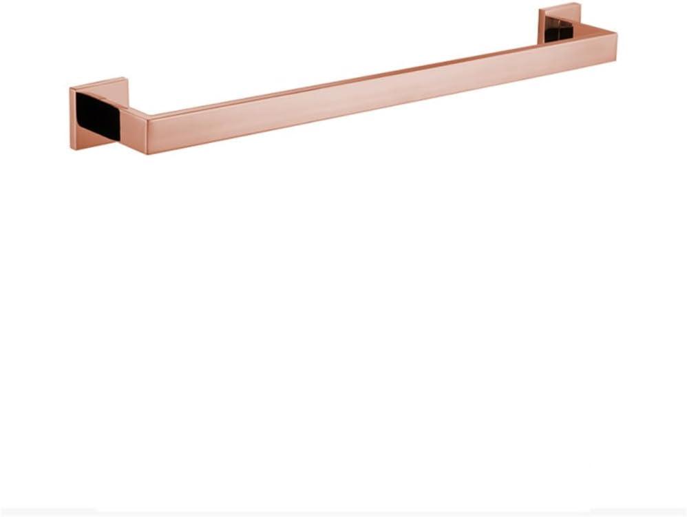 Shiny Polished Rose Gold Bathroom Hardware Accessories Towel Rack Toilet Paper Holder Towel Rail Bar Bathroom Robe Hook,17 (7)