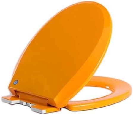Round Slow Close Toilet Seat, Polypropylene Quiet Toilet Lid, Easy Install & Quick Release For Standard Toilets