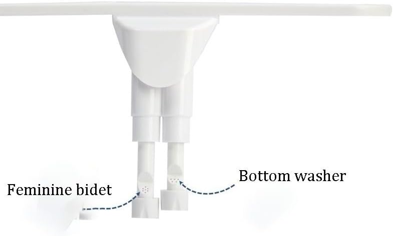 ABS Non-electric Cleaning Bidet Cold Hot Water Washing Tool for The Bottom nozzle