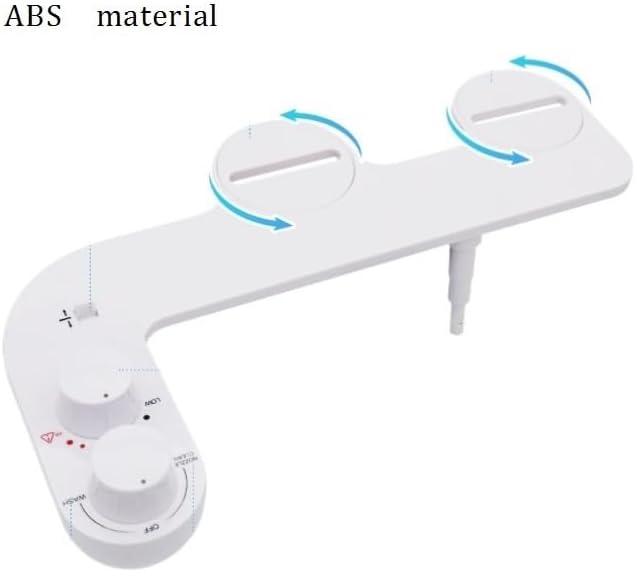 Manual Non-electric Bidet With Knob Hot Cold Water Nozzle Adult Buttocks Washing Bidet
