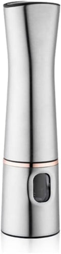 Electric Mill, Kitchen Salt and Pepper Grinder, Hand, Adjustable Coarseness Kitchenware Tool Gadget