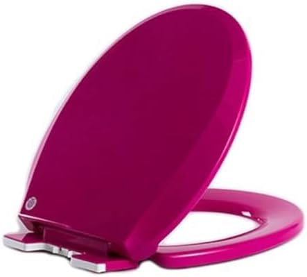 Round Slow Close Toilet Seat, Polypropylene Quiet Toilet Lid, Easy Install & Quick Release For Standard Toilets