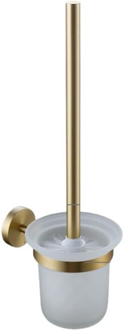Bathroom Hardware Accessories Set Brushed Gold Knurled Brass Kit Towel Bar Ring Robe Hook Paper Holder Towel Ring Toilet Brush,Toilet Brush Holder