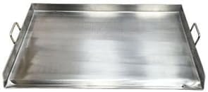 Heavy Duty 32' Stainless Steel Flat Top Griddle Grill Plancha for Double Burner
