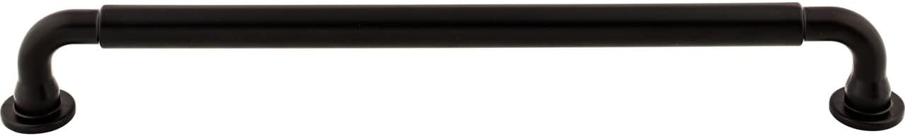 Top Knobs TK828BLK Serene Collection 12' Lily Appliance Pull, Flat Black