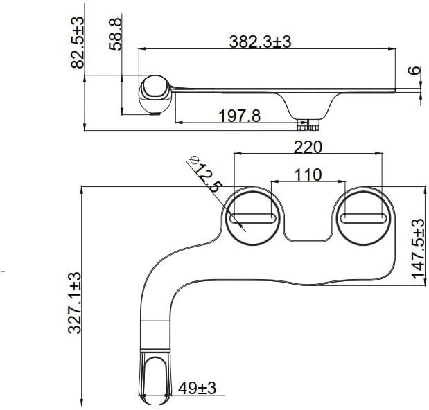 Non-electrical Smart Bidet Butt-washing Device Household Toilet Accessories
