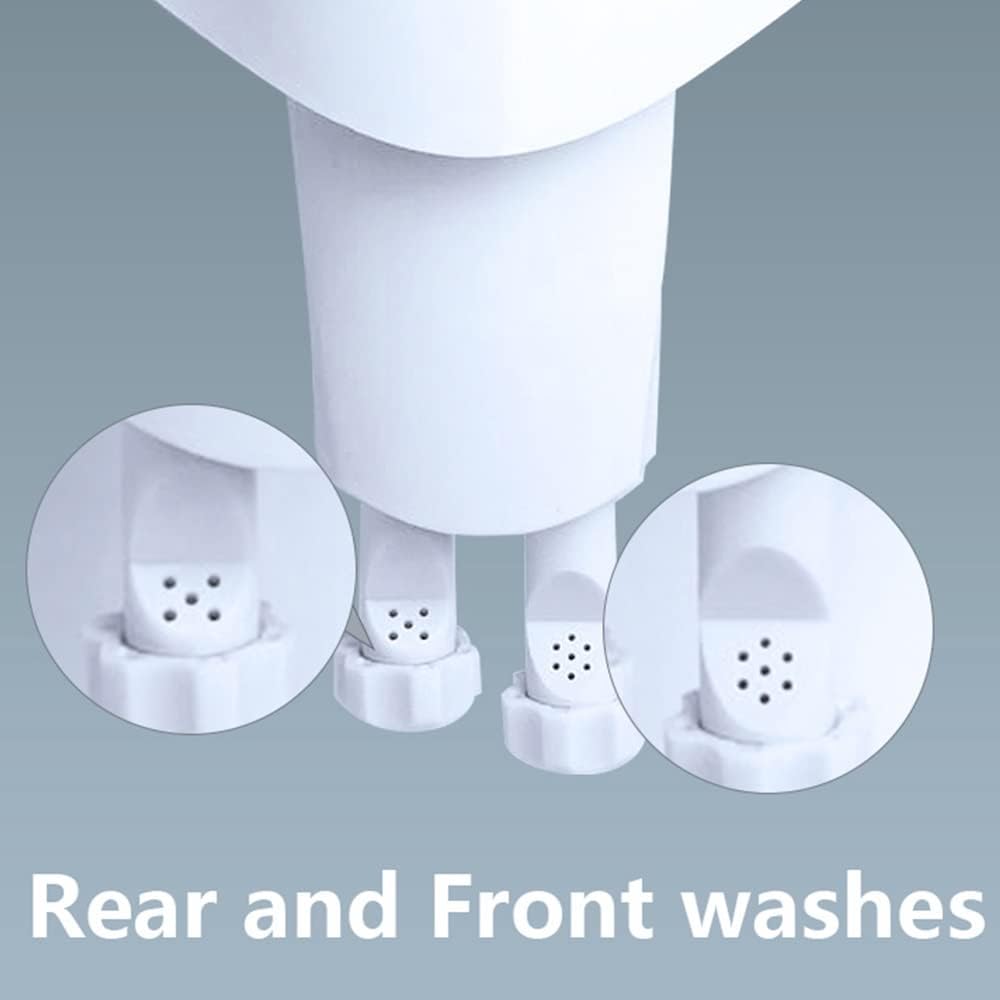 Bidet Hot and Cold Self Cleaning Bidet for Toilet Seat Heated Water Sprayer Nozzle Warm Water Non Electic Bidet, 1, lingsad-0236 (D 1)