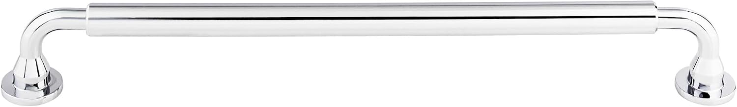 Top Knobs TK828PC Serene Collection 12' Lily Appliance Pull, Polished Chrome