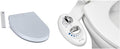 TOTO SW3036R#01 WASHLET K300 Electronic Bidet Toilet Seat & LUXE Bidet NEO 120 - Self-Cleaning Nozzle