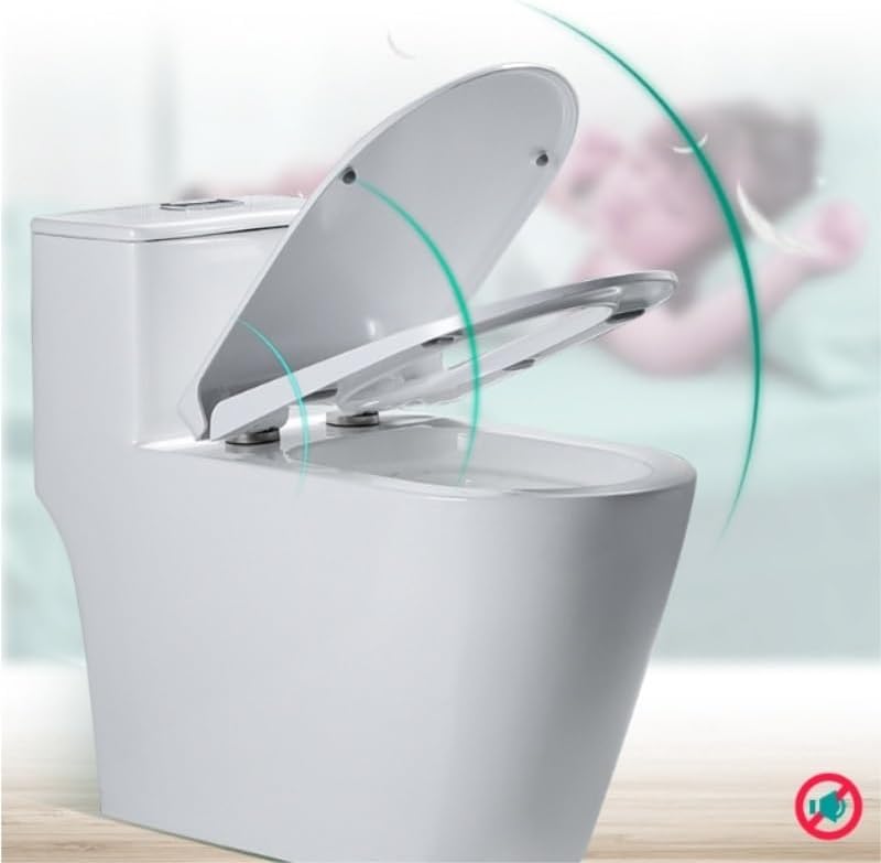O Shaped Round Toilet Parts Thickened Seats Bidet