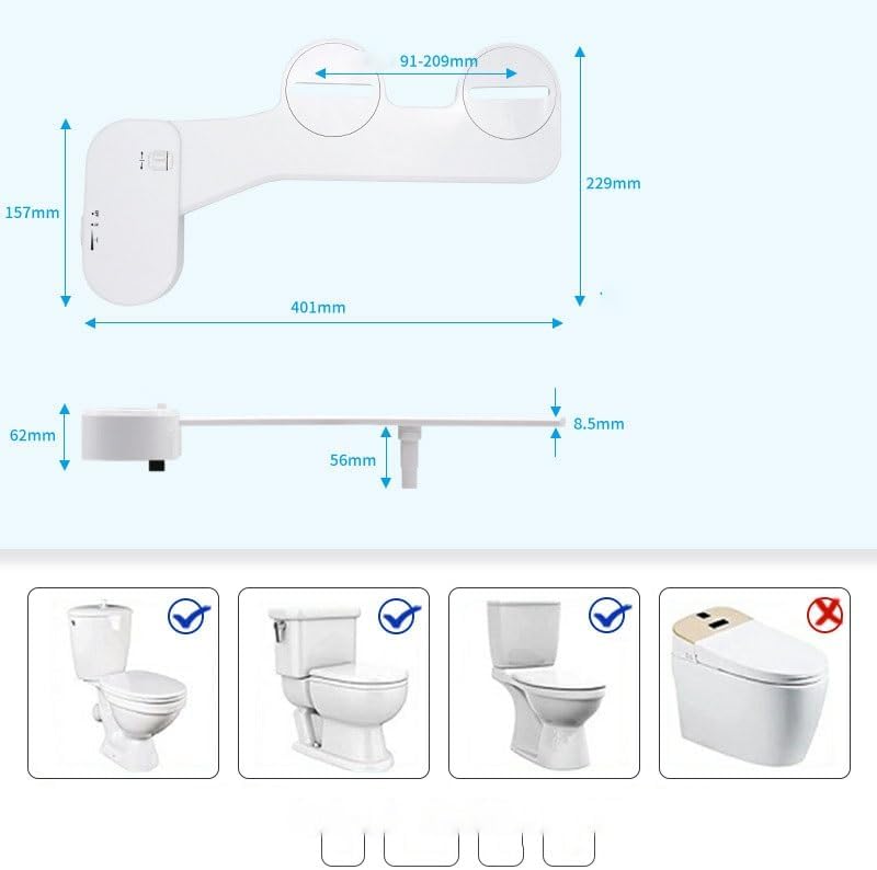 Bidet Buttocks Wash Non-electric Buttocks Wash Toilet Accessories