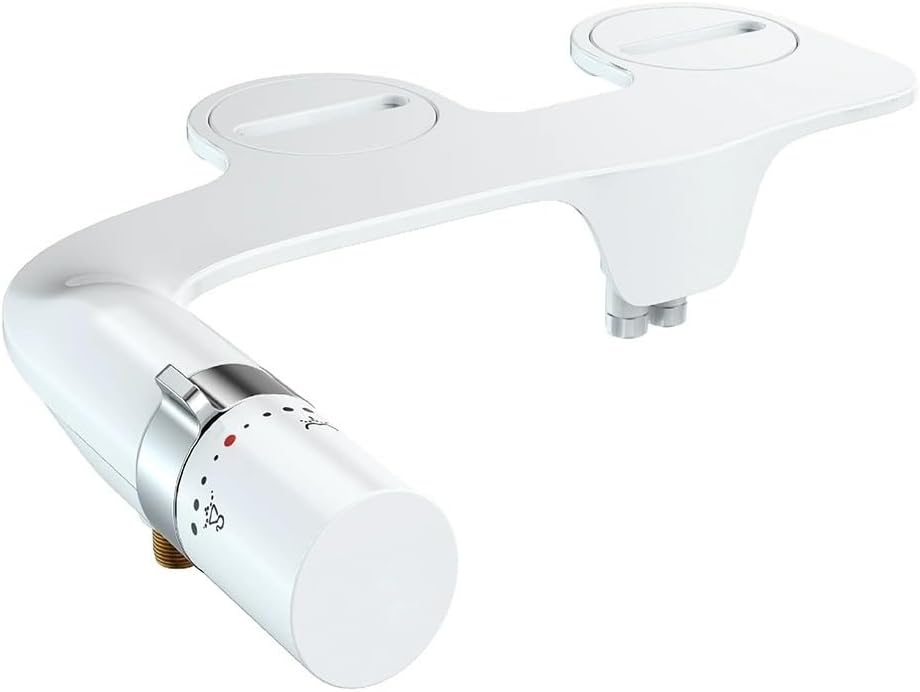 Ultra-thin Household Toilet Bidet Flusher Butt-cleaning Device Non-electric Smart