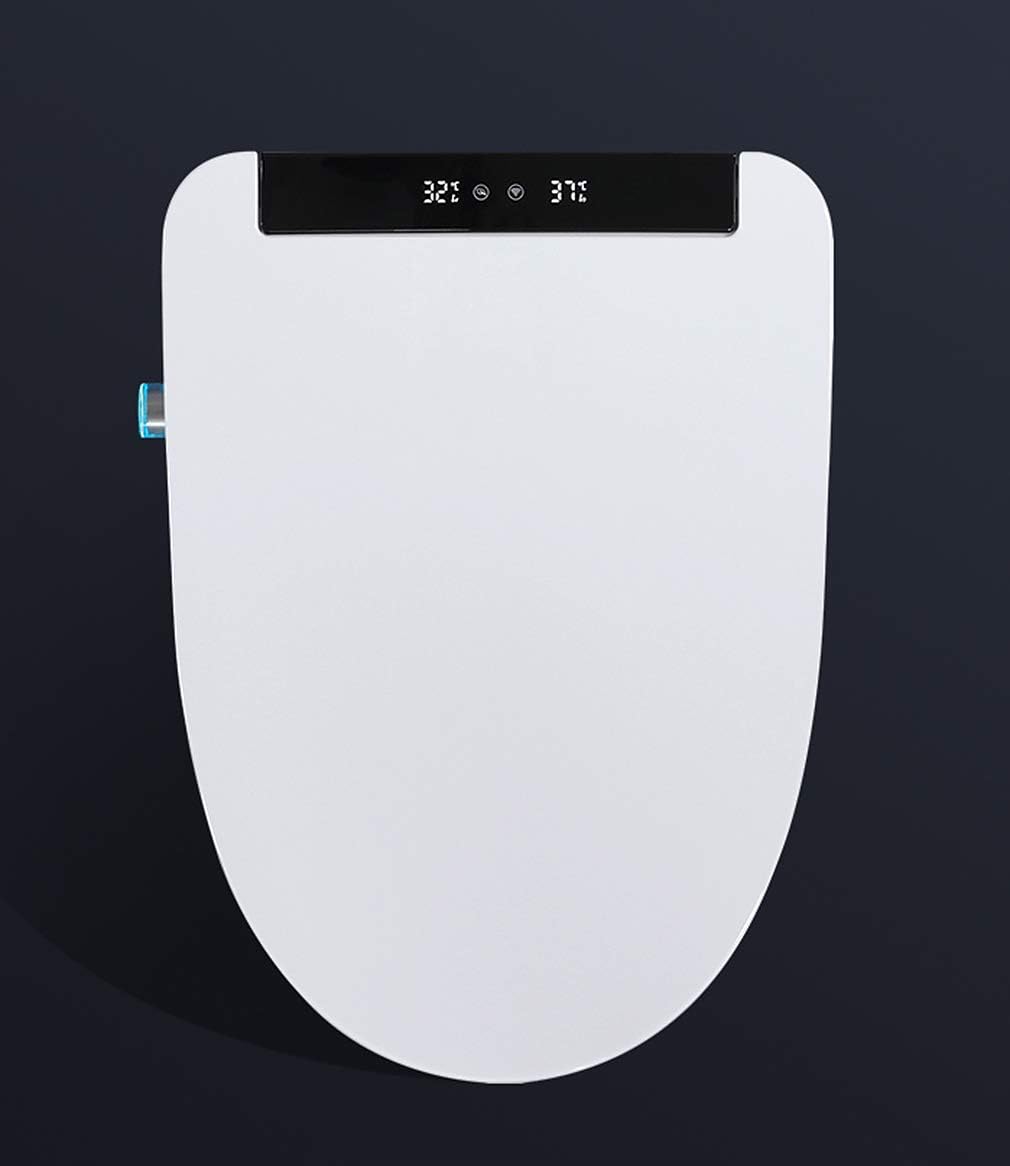 Light Mode Indicator Light Bidet Toilet Seat with Heated Seat Temperature,Instant Heating System,Advanced Self-Cleaning Steel Nozzle