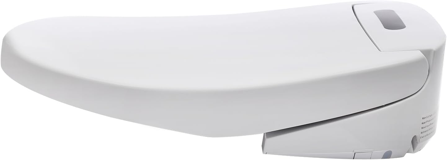 LOYALHEARTDY Smart Bidet Toilet Cover Seat, Intelligent Toilet Cover Seats with Remote Control, Heated Seat & Warm Air Dryer, Self-Cleaning Nozzle, Easy Installation for Elongated & Standard Toilets