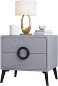 Nightstand Nightstands Bedside Table Modern Minimalist Paint Complete Storage Side Table Bedroom White Bedside Locker Suitable for Family Living Room Bedside Table (Color : A) interesting Full of sta