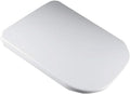 Toilet Seat featuring, Easy Clean Change Hinges and Fastening System, Round, White