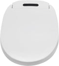 LOYALHEARTDY Smart Bidet Toilet Cover Seat, Intelligent Toilet Cover Seats with Remote Control, Heated Seat & Warm Air Dryer, Self-Cleaning Nozzle, Easy Installation for Elongated & Standard Toilets