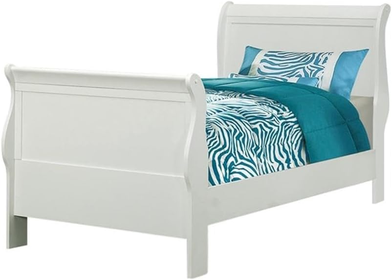 Coaster Louis Philippe Twin Bed 5-Piece Set, White