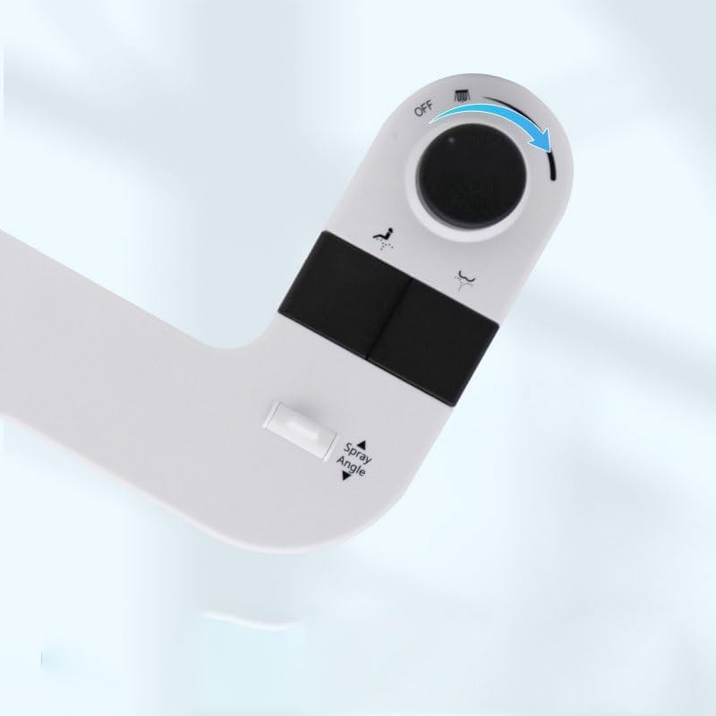 Non-electric Bidet Push-button Cold Water Self-cleaning Nozzle Adjustable Angle for Buttocks Washing