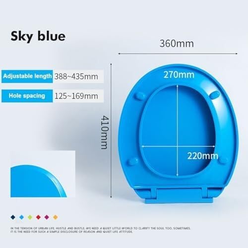 Round Slow Close Toilet Seat, Polypropylene Quiet Toilet Lid, Easy Install & Quick Release For Standard Toilets