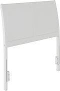 AFI, Portland Twin Sleigh Solid Wood Panel Headboard, White