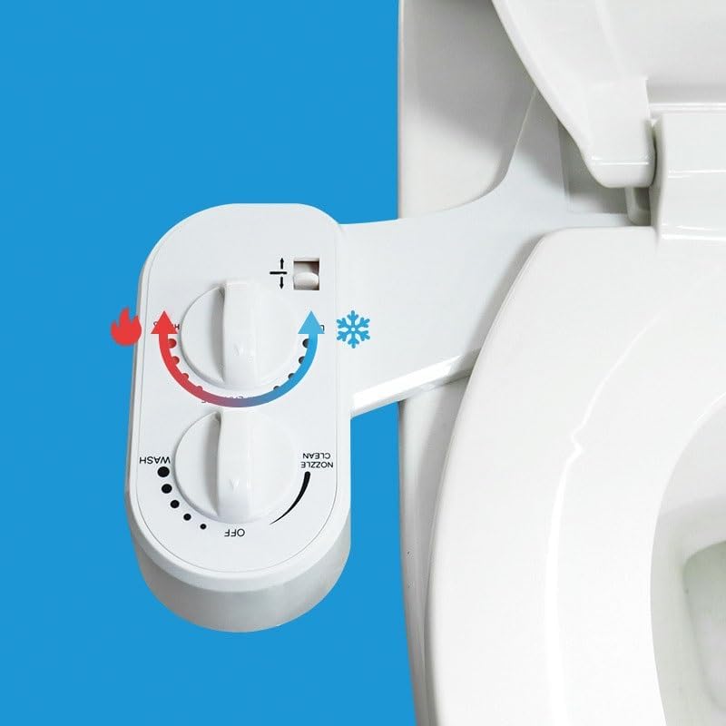 Non-electric Bidet for Household Use Bottom Buttocks Washing Toilet Accessories Hot Cold