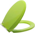 Round Slow Close Toilet Seat, Polypropylene Quiet Toilet Lid, Easy Install & Quick Release For Standard Toilets