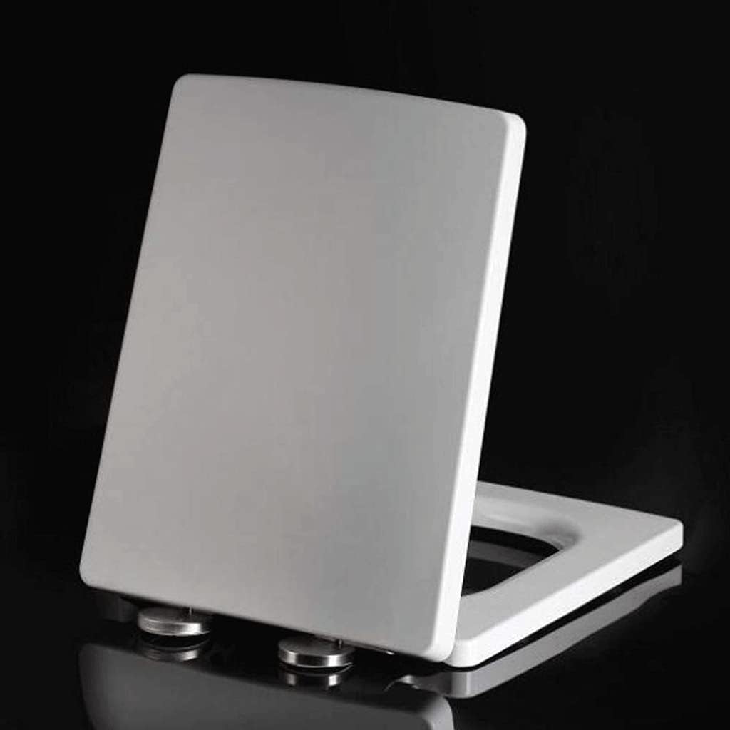 Toilet Lid - Molded Seat with Easy Clean Change Hinges and Fastening System, Round