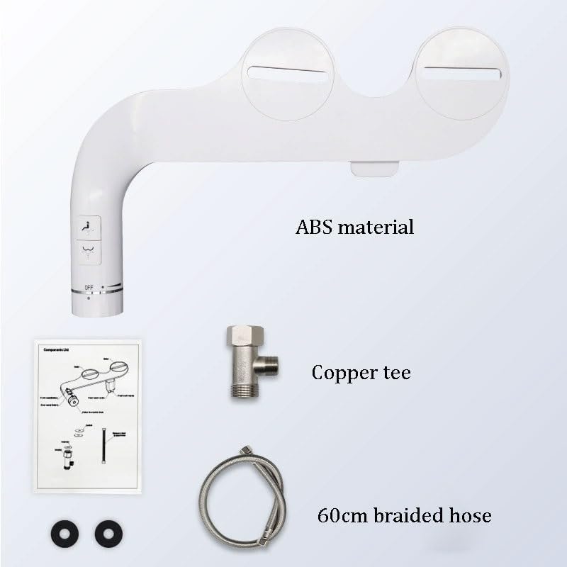Household Bidet with Nozzles for Buttocks Vulva Cleaning Self-cleaning Non-electric Bidet