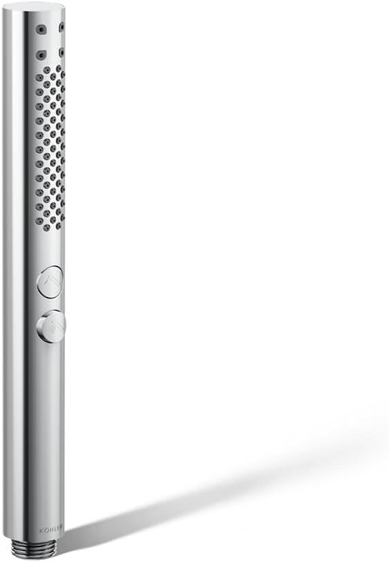 Kohler 21335-G-CP Shift®+ Round two-function handshower, 1.75 gpm, Polished Chrome