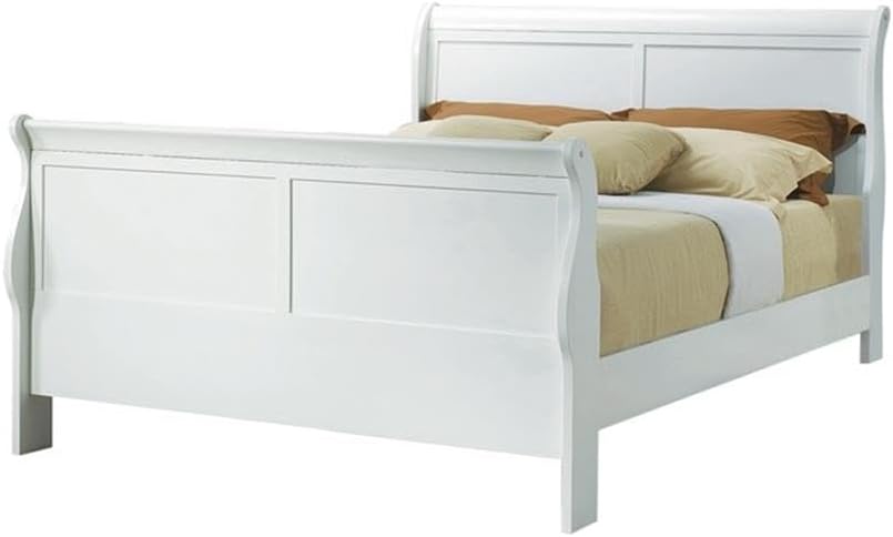Coaster Louis Philippe Queen Bed 5-Piece Set, White