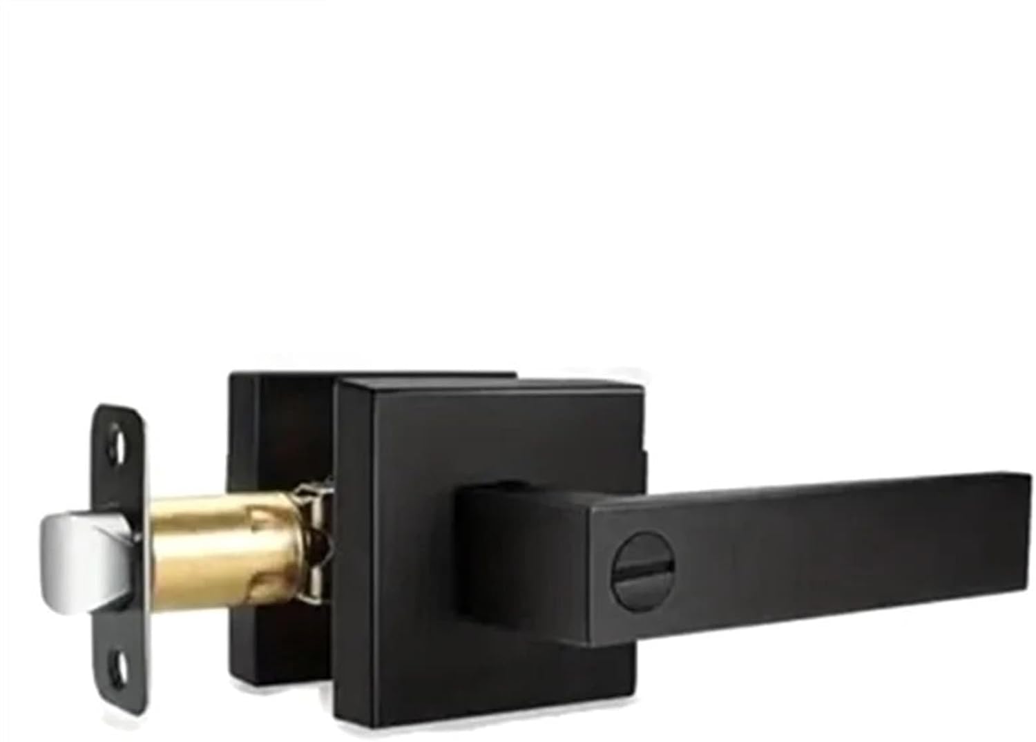 Door Lever, Keyless Interior Knobs, Privacy Locksets for Bedroom Bathroom, Modern Handles