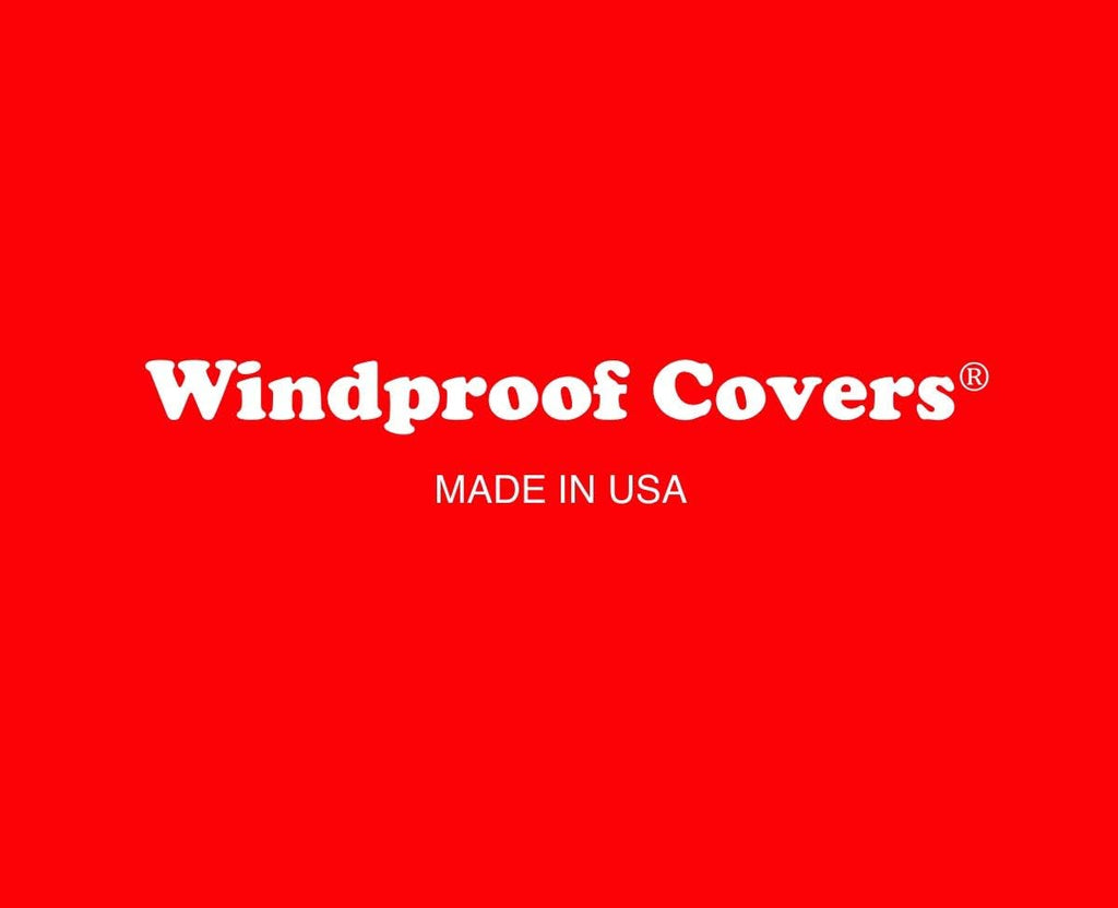 Windproof Covers 36 inch Heavy Duty Premium Vinyl Grill Cover to fit Wolf Built-in Grill