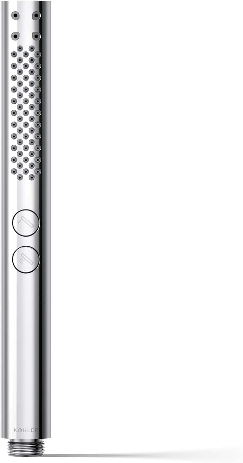 Kohler 21335-G-CP Shift®+ Round two-function handshower, 1.75 gpm, Polished Chrome