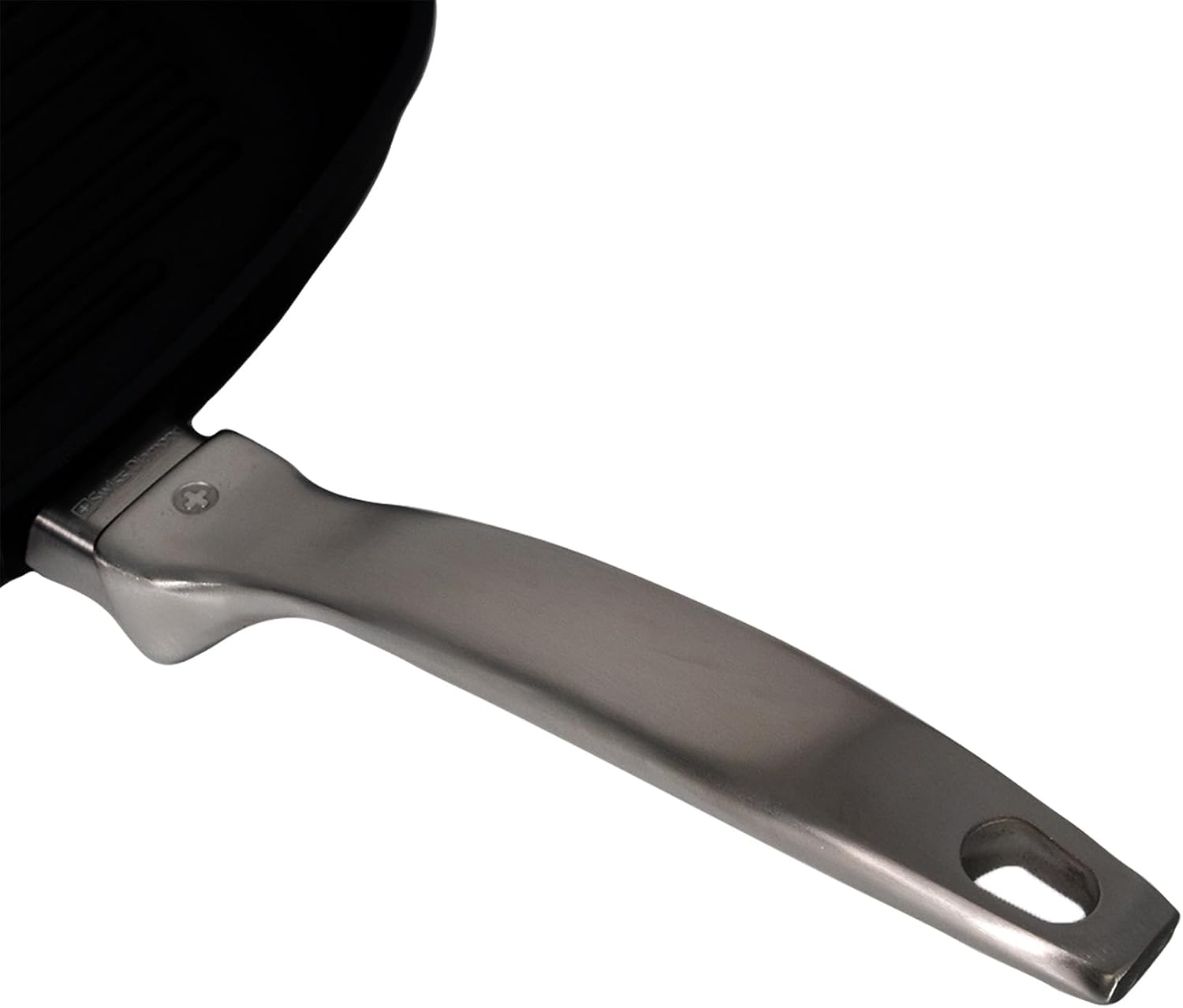 Swiss Diamond Nonstick Hybrid Ceramic and Diamond-Infused Square Grill Pan Dou Ceramic, Dishwasher & Oven Safe Up To 500 °F, 11 x 11-Inches