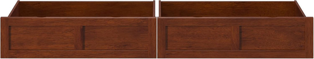AFI, Bed Drawer Set of 2 Twin/Full, Walnut