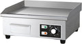 Electric Griddle, Professional 3000 W Stainless Steel Griddle, 8mm thick iron plate, Adjustable Temperature Control Flat Top Griddle, For Resturant, 550 * 420 * 210mm 36 * 38 * 21CM