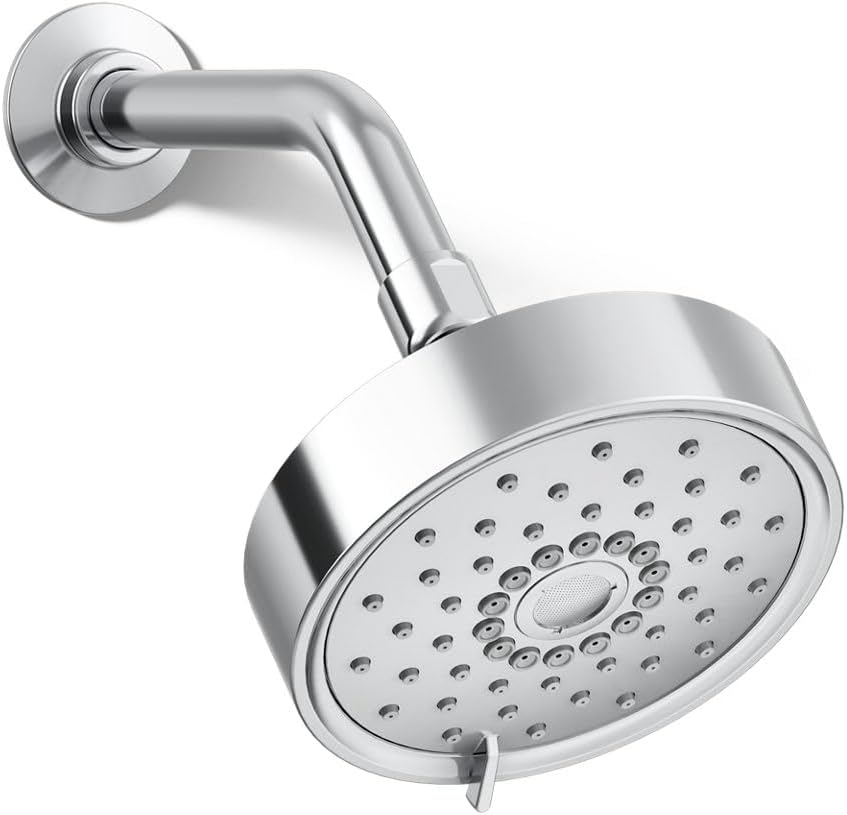 Kohler 22170-CP Purist® Three-function showerhead, 2.5 gpm, Polished Chrome
