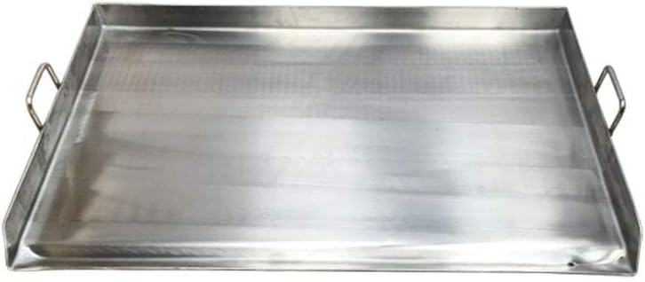 HEAVY DUTY 36' x 20' Stainless Steel Flat Top TRIPLE Griddle Plancha Extra Rib Double Bottom