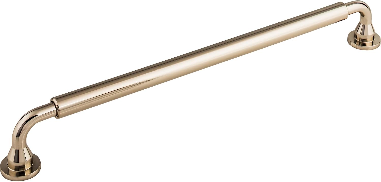 Top Knobs TK828AG TK828 Serene 12 Inch Center to Center Handle Appliance Pull