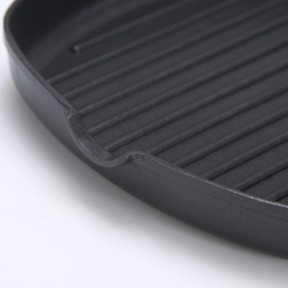 Steak FryinNon-Stick Griddle Pan for Gas Square Grill Pan Cast Iron Square Grill Pan/Fat-Free Fryer Griddle Pans Non-Stick Fryin Stone Fryin Frying pan-28cm(28cm)
