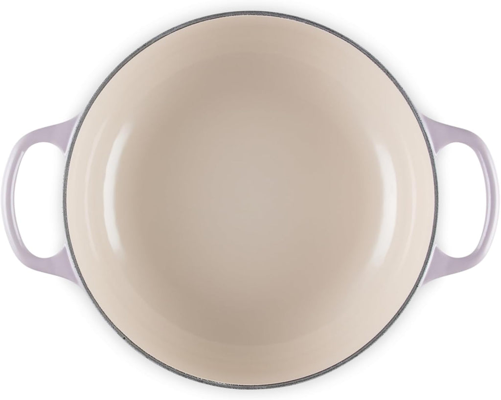 Le Creuset Enameled Cast Iron Signature Round Sauteuse, 3.5qt., Shallot