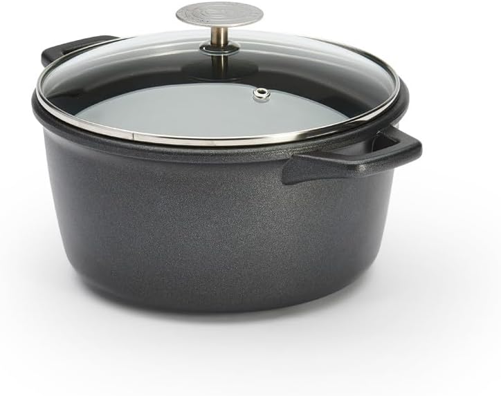 DE BUYER Stewing Pan, Stainless Steel, Silver, 20 cm