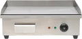 Commercial Electric Countertop Griddle,3000w 22' Flat Top Grill Hot Plate 50-300 Degrees Control Restaurant Grill BBQ Flat Top Stainless Steel Electric Griddle Cooktop Flat for Home& Commercial