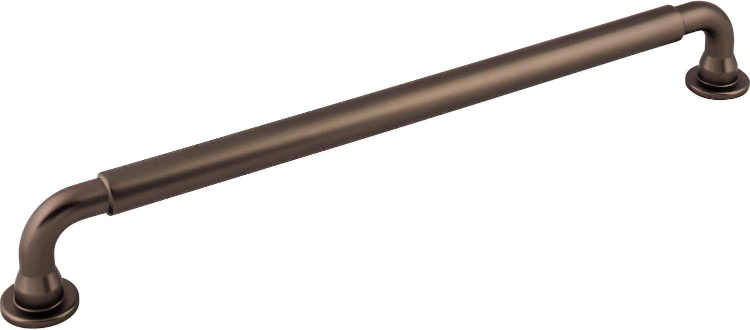 Top Knobs TK828ORB Serene Collection 12' Lily Appliance Pull, Oil Rubbed Bronze