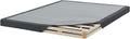 Hercules 4 Inch Low Profile Foundation Mattress Box Spring Replacement, Twin XL