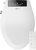 LEIVI Electric Bidet Toilet Seat with Auto Open & Close Lid, Digital LED Display, Heated Seat, Night Light, Bidet with Warm Water and Dryer, Elongated