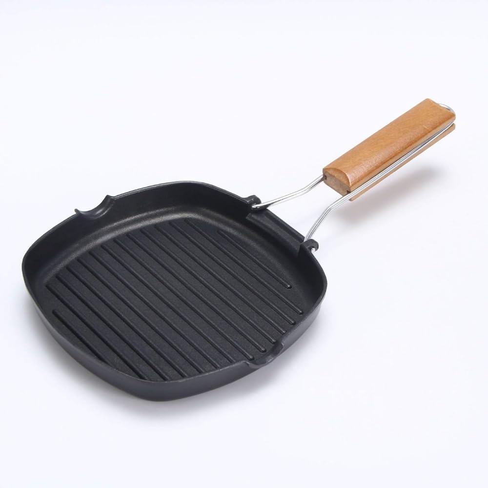 Steak Frying Pan Non-Stick Griddle Pan for Gas Square Grill Pan Cast Iron Square Grill Pan/Fat-Free Fryer Griddle Pans Non-Stick Frying pan, Medical Stone Frying pan, Frying pan-28cm (24 Cm)
