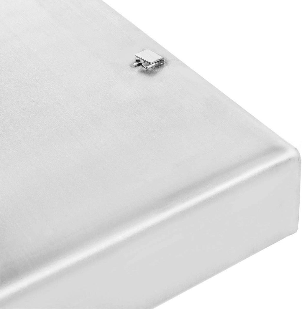 SINGLE STOVE Stainless Steel Flat Top Griddle Grill Plancha 18-1/2' x 18-1/2'